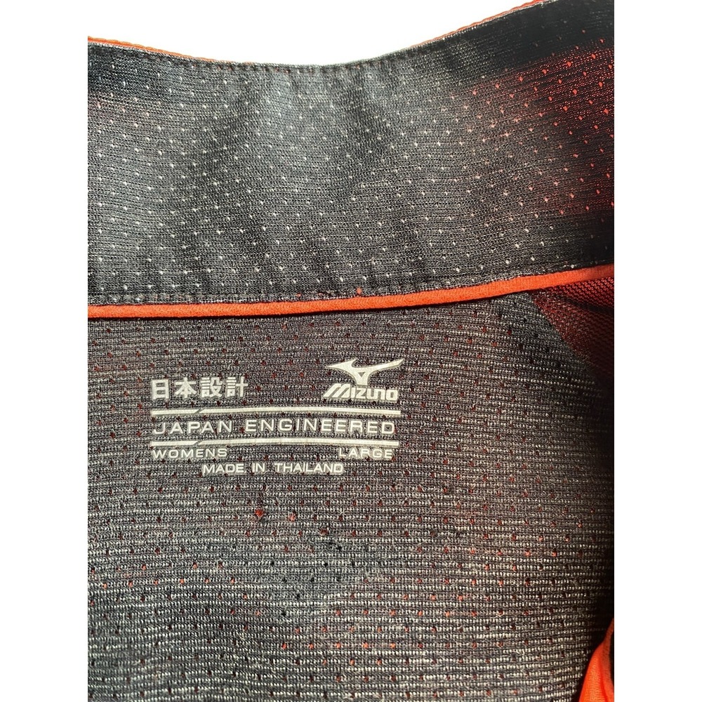 Mizuno Women's Breath Thermo Japan Engineered Full Zip Running Jacket Red Large - Picture 2 of 10